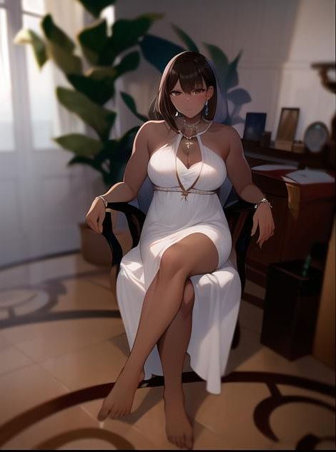 This Is How She Lounges